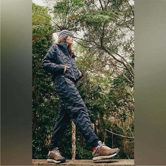 Free People Movement Gettin Lost Packable Pants Primaloft Puffer Black New NWT - Picture 10 of 10